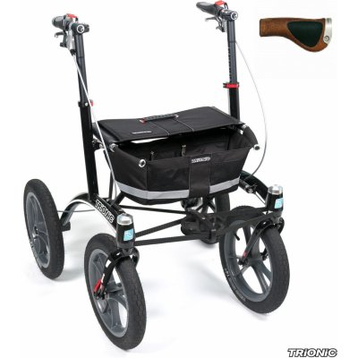 Trionic Walker 14er M/L - Typ rukojeti: Guma S, Černá – Hledejceny.cz