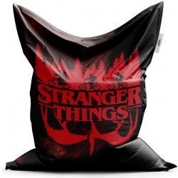 Sablio sedací vak Classic Stranger Things Red 200x140 cm