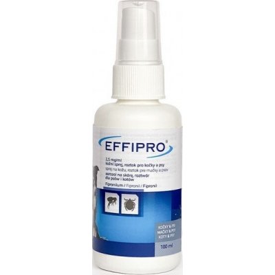 Virbac Effipro Sprej psy a kočky 100 ml – Hledejceny.cz