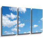 Obraz 3D třídílný - 90 x 50 cm - nuvem chmura nebe podzim – Sleviste.cz