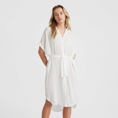 O'neill Cali Beach Shirt Dress 1300048-11010 bílý