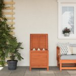 zahrada-XL box hnědý 50x49x56,5 cm masivní jedlové dřevo – Hledejceny.cz