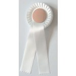 Kokarda jednořadá bílá – Zboží Dáma