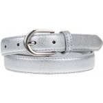 NovaKabelka.cz Cintura Sottile fialová dámský kožený pásek černá – Zboží Mobilmania