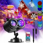 ISO 9565 LED Projektor venkovní 12 motivů s dálkovým ovladačem – Zboží Dáma