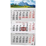 Nástěnný Baloušek Tříměsíční s mezinárodními svátky černý Příroda 2026 – Zboží Dáma