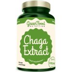 GreenFood Nutrition Chaga extract 90 kapslí – Hledejceny.cz