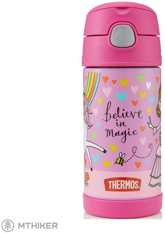 Thermos Dětská termoska s brčkem jednorožec 355 ml