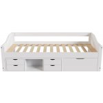 FurniGO Nalu s úložným prostorem bílá – Sleviste.cz