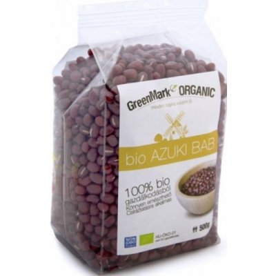 GreenMark Organic Bio Adzuki fazole 0,5 kg