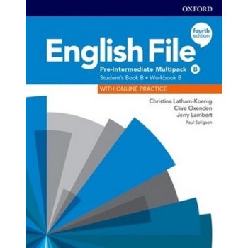 English File Fourth Edition Pre-Intermediate Multipack B with Student Resource Centre Pack