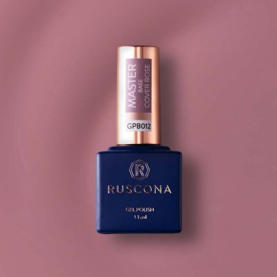 Ruscona Podkladový gel lak Master Base COVER ROSE 11 ml – Sleviste.cz
