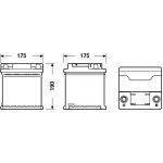 Exide Excell 12V 44Ah 400A EB440 – Sleviste.cz