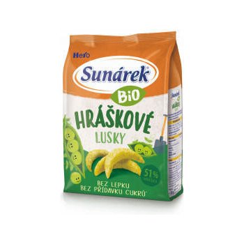 Sunárek Bio hráškové lusky 50 g