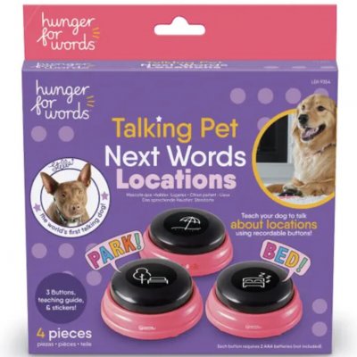 Brightkins Mluvící tlačítka Talking Pet Next Words – Locations – Hledejceny.cz