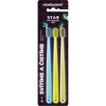 HERBADENT STAR Zubní kartáčky s velmi jemnými vlákny 3 ks – Hledejceny.cz