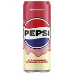 Pepsi Cream strawberries Zero sugar 0,25 l – Hledejceny.cz