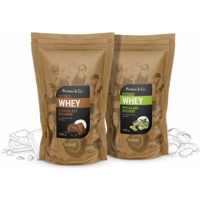 Protein&Co. HYDRO WHEY 2000 g – Hledejceny.cz