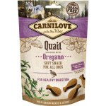 Carnilove Soft Snack Quail & Oregano 200 g – Zboží Mobilmania