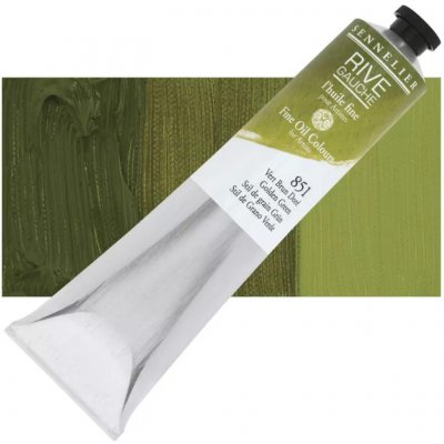Sennelier Rive Gauche olejová barva 200 ml 851 golden green – Hledejceny.cz