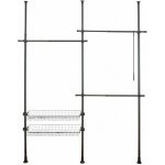 Wenko Herkules Basic teleskopický šatní stojan černý – Zboží Mobilmania