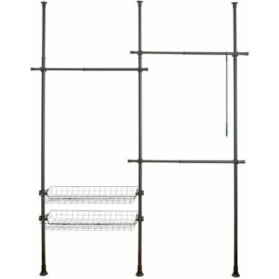 Wenko Herkules Basic teleskopický šatní stojan černý – Zboží Mobilmania