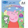 Omalovánka Omalovánka velká Prasátko Peppa