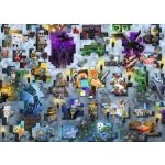 RAVENSBURGER Challenge: Minecraft 1000 dílků – Sleviste.cz