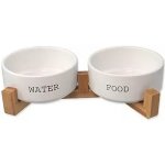 Set DOG FANTASY misky keramické se stojanem 2x 13 x 5,5 cm – Hledejceny.cz