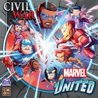 Cool Mini Or Not Marvel United: Civil War – Zboží Mobilmania