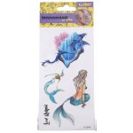Tetovací obtisky mořské panny + víly 24x9,5 cm – Zboží Dáma