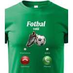 Dětské tričko Fotbal volá Zelená Canvas Bezvatriko.cz 2147 – Zboží Dáma