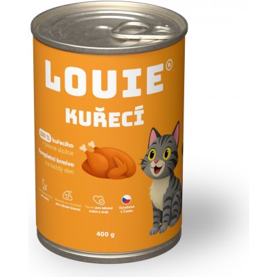 Louie Kuřecí s prebiotiky 400 g – Zboží Mobilmania