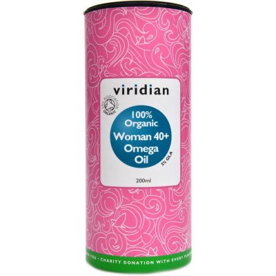 Viridian Woman 40+ Omega Oil 200 ml Organic