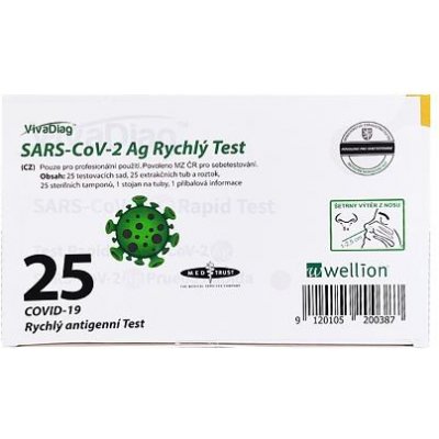 VivaChek Biotech Hangzhou ViVaDiag SARS-CoV-2 Ag Rapid Test 100 ks – Zbozi.Blesk.cz