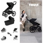 Thule Set 7v1 Urban Glide 4-wheel Black 2024 + pláštěnka + ochranná síť + madlo + korba Black + pláštěnka + ochranná síť na korbu – Zboží Dáma