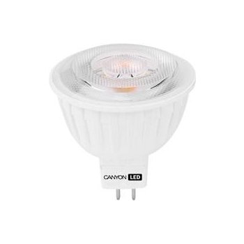 Canyon LED COB žárovka GU5.3 bodová MR16 4.8W 300 lm Teplá bílá 2700K 12V 60 ° Ra> 80