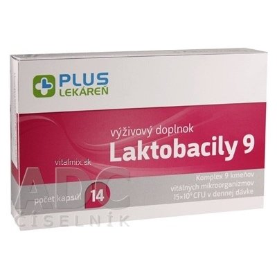 Plus Lékárna Laktobacily 9 14 kapslí