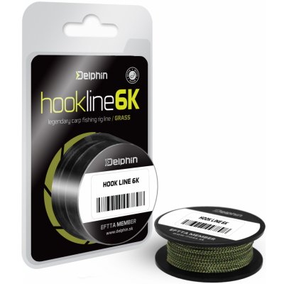 DELPHIN šňůra HOOKLINE 6k Grass 20m 15lb – Zboží Mobilmania