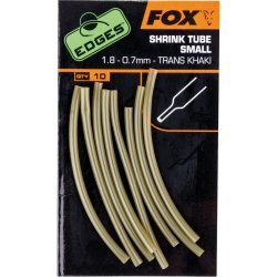 FOX Edges Shrink Tube vel.S 1,8-0,7mm Trans Khaki