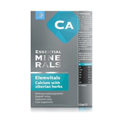 Siberian Health Elemvitals Calcium, Vápník se sibiřskými bylinami 60 kapslí – Hledejceny.cz