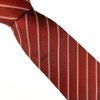 Kravata Rudá kravata Pruhy