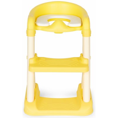 ECOTOYS HA-P23S Dětské WC sedátko se schůdky žluté – Zboží Mobilmania
