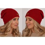 Fashionweek Elegantní dámská teplá čepice beanie ZIZI-J4 Červená – Hledejceny.cz