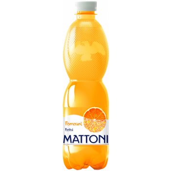 Mattoni pomeranč minerální voda perlivá 500 ml