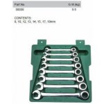 Sata Tools Očkoploché ráčnové klíče 8 - 19 mm ST08008SJ – Zboží Dáma