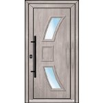 OknaDvereNaMiru.cz Vchodové dveře 3D Celia 2 antracit 105 x 215 cm – Zboží Mobilmania