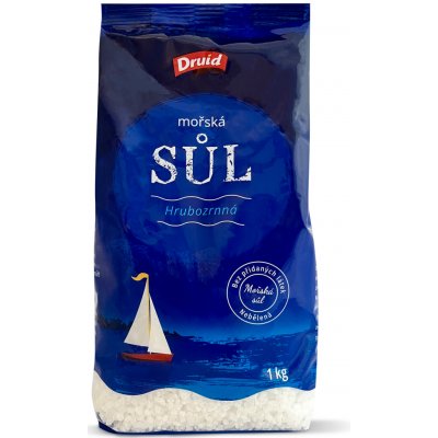 Druid italská mořská sůl hrubozrnná 1 kg – Hledejceny.cz