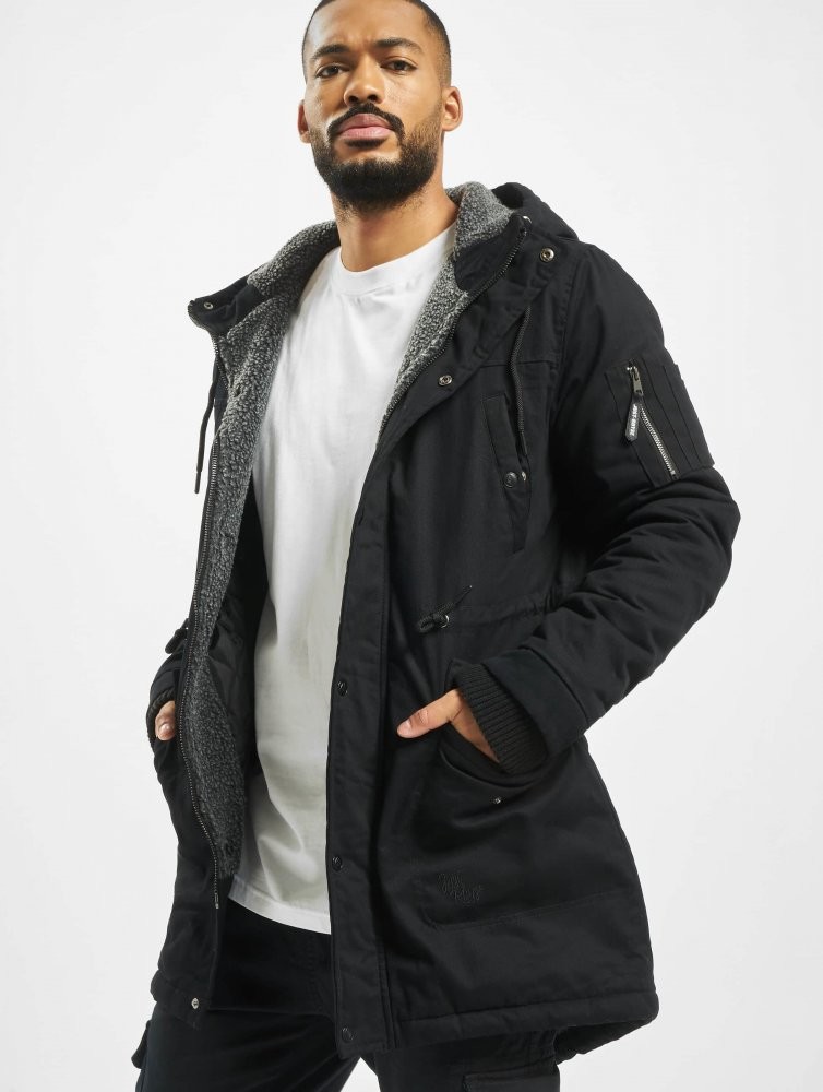 Just Rhyse / Parka Columbus in black