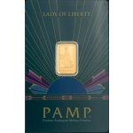 PAMP Lady of Liberty zlatý slitek 2,5 g – Zboží Mobilmania